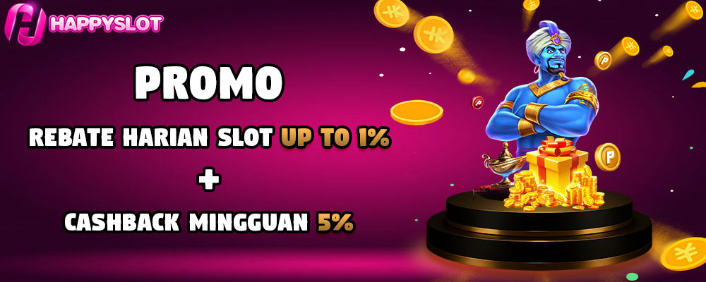 Rebate Harian Slot + Cashback Mingguan